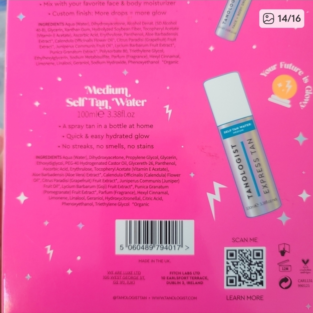 New Tanologist Glow Giver Tanning Set - Picture 6 of 14